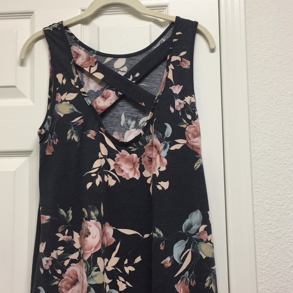 Floral maxi dress - Picture 4 of 5